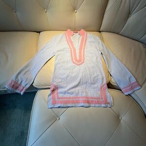 Castaway Women's Tunic with Pink Accents